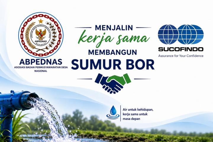ABPEDNAS dan SUCOFINDO Hadirkan Akses Air Bersih bagi Masyarakat Desa di Aceh Besar
